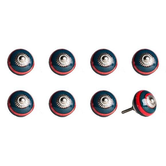 Knob-It Home Decor Classic Cabinet & Drawer Knobs | 8-Piece | Ki1212 - Picture 1 of 3